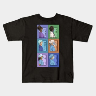 Pandemic Series Collage - Version 1 Kids T-Shirt